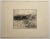 1880s Samuel Colman (1832-1920) "Kew, England" or sometimes called "Riverside Dock" signed in the plate. Label on back....