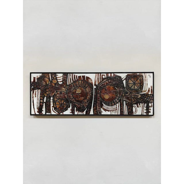 Finn Lorentzen, Abstract Composition, Oil on Canvas, 1970s For Sale - Image 6 of 6