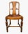 Beautiful vintage English oak dining chairs. Quality craftsmanship and lovely wood grain.