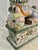 Light Green Vintage Famille Verte Chinoiserie Porcelain Foo Dog Guardian Lion With Ball For Sale - Image 8 of 12