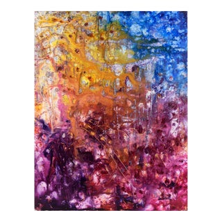 "Magnetic Personality" Abstract Composition by Charles David Francis For Sale