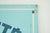 French Wooden Double Sided Blue Electricite Sign For Sale - Image 4 of 8