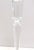 1940s Vintage Transparent Crystal Flutes from Baccarat, 1930s, Set of 2 For Sale - Image 5 of 10