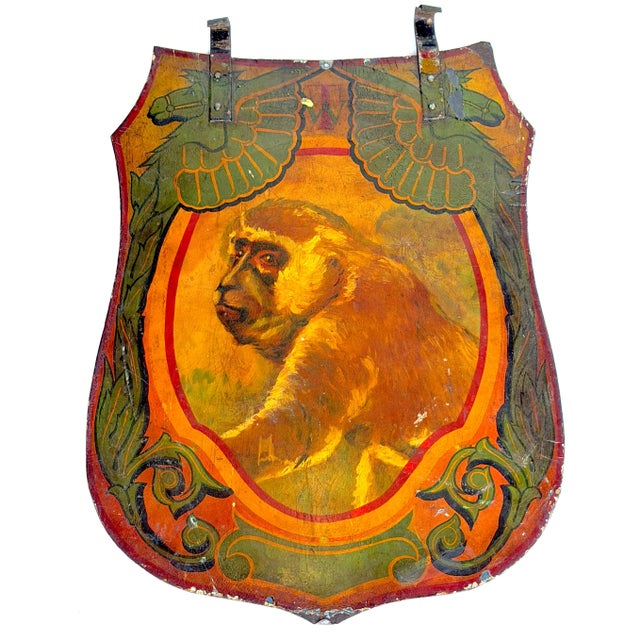 6 Double-Sided Wombwell & Whitelegg Victorian Exotic Animalier Tole Panels, 1891 For Sale - Image 17 of 18