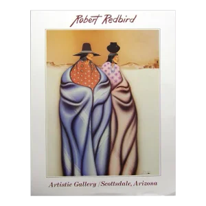 Robert Redbird "Two Women" Unsigned Offset Lithograph Poster