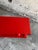 Coffee Table in Red Painted Steel For Sale - Image 5 of 8