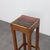 Art Deco Dutch Oak Bar Stools with Upholstered Seats, 1930s, Set of 2 For Sale - Image 4 of 8