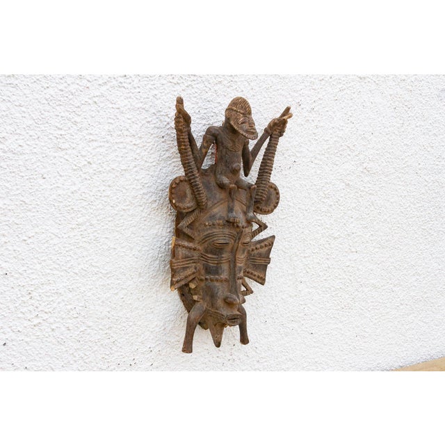The Guardian, Vintage African Mask For Sale In Los Angeles - Image 6 of 8
