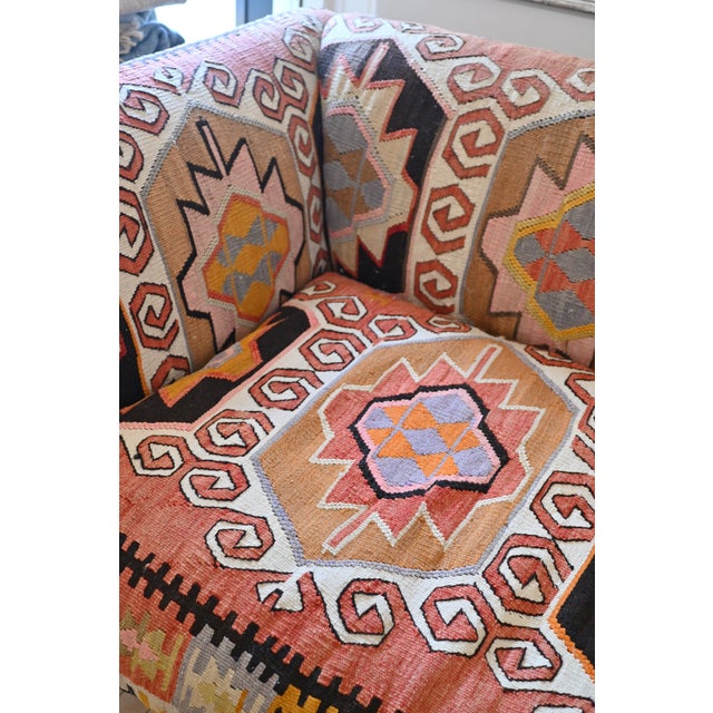 English George Smith Kilim Sofa For Sale - Image 12 of 12