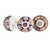 Japanese Porcelain Plates with Scalloped Rim, Set of 3 For Sale - Image 6 of 6