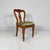 Antique Italian Wood and Colored Striped Silk Chairs, 1850s, Set of 4 For Sale - Image 15 of 18