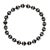 Tiffany and Co. Late 20th Century Tiffany & Co. Onyx Necklace Paloma Picasso Sterling Silver Orb For Sale - Image 4 of 4