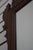 Wood Flame Mahogany Chippendale Style Wall Mirror For Sale - Image 7 of 10