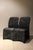 Postmodern Pair of Postmodern Waterfall Dining Chairs in Marbleized Upholstery For Sale - Image 3 of 7
