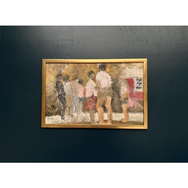 Erling Slagerstad, Gathering, 1992, Oil on Panel, Framed For Sale - Image 16 of 16