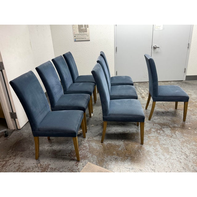 Restoration Hardware Restoration Hardware Hudson Dining Chairs, Set of Eight For Sale - Image 4 of 12