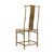 Modern Goerge Side Chair in Gold For Sale - Image 3 of 5