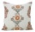 Fabdivine Traditional Block Print Pillow Cover 26x26 Inch Viscose Linen-Vanshika Mohini For Sale