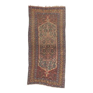 Late 19th Century Persian Lori Rug, 04'08 X 09'09 For Sale