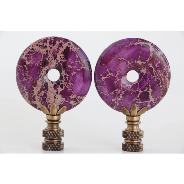 Upgrade your existing lighting or add a distinctive finishing touch to any table lamp with a pair of designer lamp...