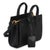 Contemporary Black Smooth Calfskin Toy Sac Du Jour For Sale - Image 3 of 9