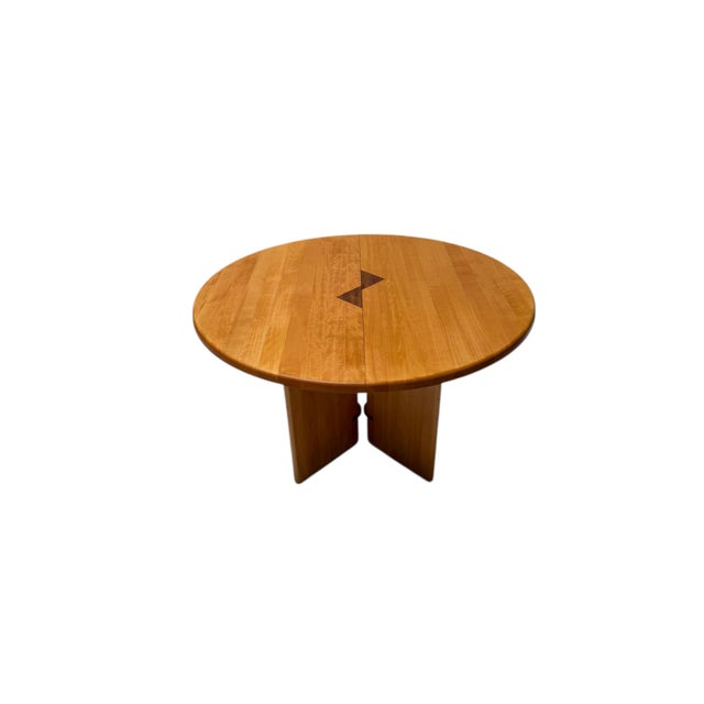 Dining Room Table by Søren Nissen and Ebbe Gehl for Ebenisterie Seltz, France, 1980s For Sale - Image 14 of 15