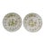 19th-Century French Moustiers Chinoiserie Figural Plates, a Pair For Sale