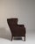 Chocolate 1970-1979 Denmark Deep Espresso Brown Two-Seat Leather Sofa For Sale - Image 8 of 11