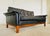 Vintage Scandinavian Black Buttoned Leather Sofa from Ikea, 1960s For Sale - Image 14 of 18