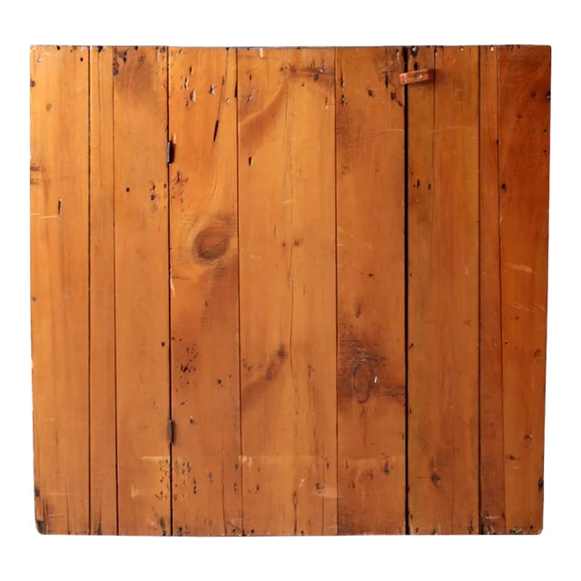 Antique Rustic Primitive Cabinet For Sale