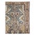 This mid-20th-century Persian Malayer rug presents a distinctive allover geometric-floral design across a muted blue...