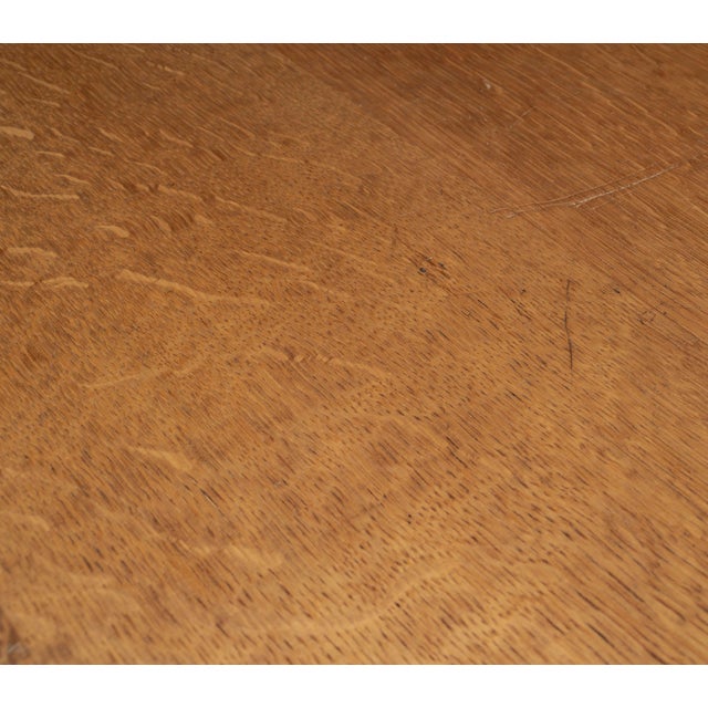 Steel and Oak Console Table, 1980s, Set of 2 For Sale - Image 15 of 18