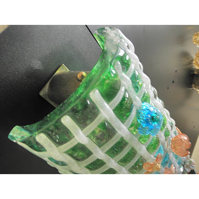 Murano Wall Light, 1940s For Sale - Image 4 of 5