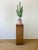 Vintage 1970s Woven Rattan / Reed Tall Art Pedestal For Sale In Palm Springs - Image 6 of 12