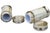 Metal Mid 20th Century Handmade Mother-of-Pearl Inlaid Ralph Lauren Salt & Pepper Shakers- Set of 2 For Sale - Image 7 of 8
