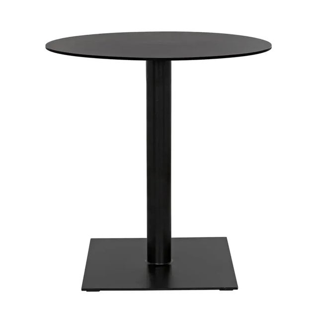 Spare and sophisticated, this metal side table is at once classic and contemporary. Each is artisan crafted of minimally...