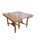 Jacobean Early 20th Century Jacobean Revival Quarter-Sawn Tiger Oak 6-Leg Extension Dining Table For Sale - Image 3 of 18