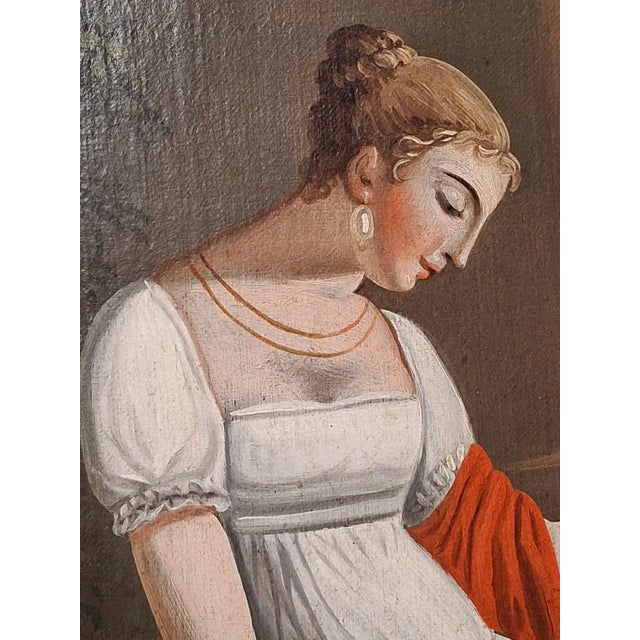 Late 18th Century French Trumeau Mirror For Sale - Image 10 of 12