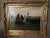F. wood painting, signed and dated 1907. The dimensions below are with a frame. The dimensions without the frame are:...