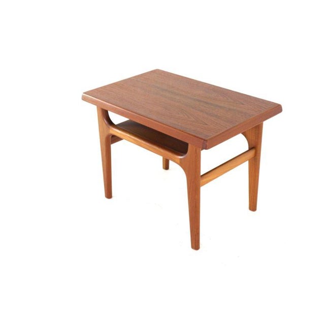 Brown Tuse Coffee Table / Side Table by Niels Bach For Sale - Image 8 of 15