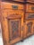 Antique Victorian Walnut Sideboard Featuring Intricate Hand Carvings and Original Ornate Brass Hardware For Sale - Image 12 of 12