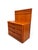 Mid-Century Modern Vintage Cherry Wood Chest of Drawers from Hülsta, 1980, Set of 2 For Sale - Image 3 of 13