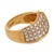 Mayor's Vintage 2.47 Carat Diamond 18k Yellow Gold Ring, Size 6 For Sale - Image 4 of 7