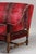 Large Louis XIII Sofas in Burgundy Red Velvet, 1900s, Set of 2 For Sale - Image 11 of 17