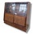 Mid-Century Sliding Door Display Bookcase with Adjustable Glass Shelves For Sale - Image 5 of 9