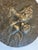 Art Nouveau Art Nouveau Figural Bronze Medallion For Sale - Image 3 of 3