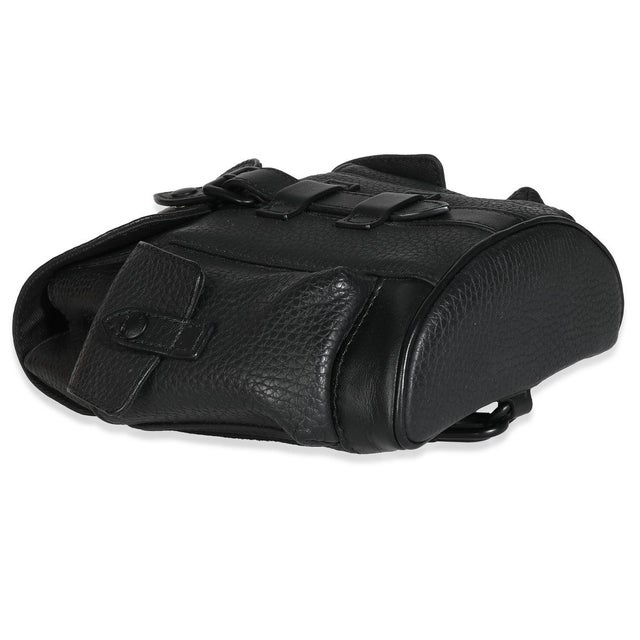 Louis Vuitton Black Taurillon Christopher XS Backpack For Sale - Image 4 of 8