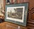 Decorate a ranch or a hunting lodge with this elegant framed antique watercolor. Crafted in England circa 1950, and set in...