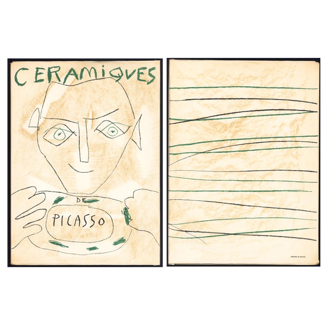 1948 True First Edition "Ceramiqués De Picasso" (Ceramics) Complete With 18 Prints For Sale - Image 15 of 15