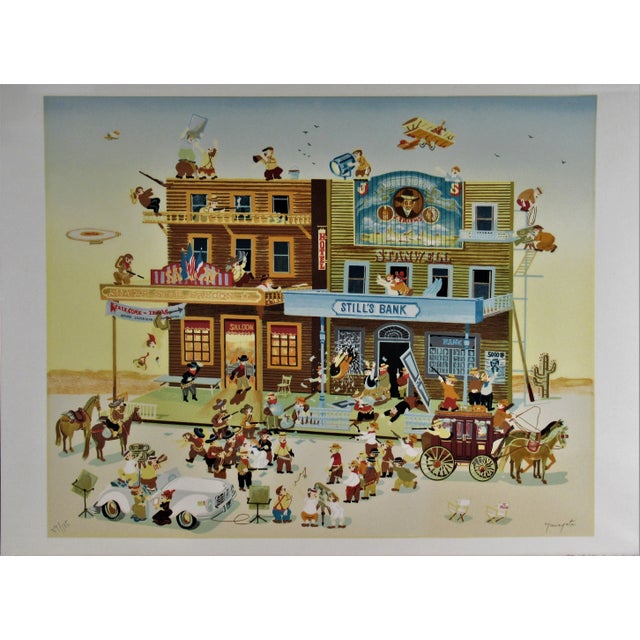 Brown Hiro Yamagata, Western Film, 1976 For Sale - Image 8 of 8